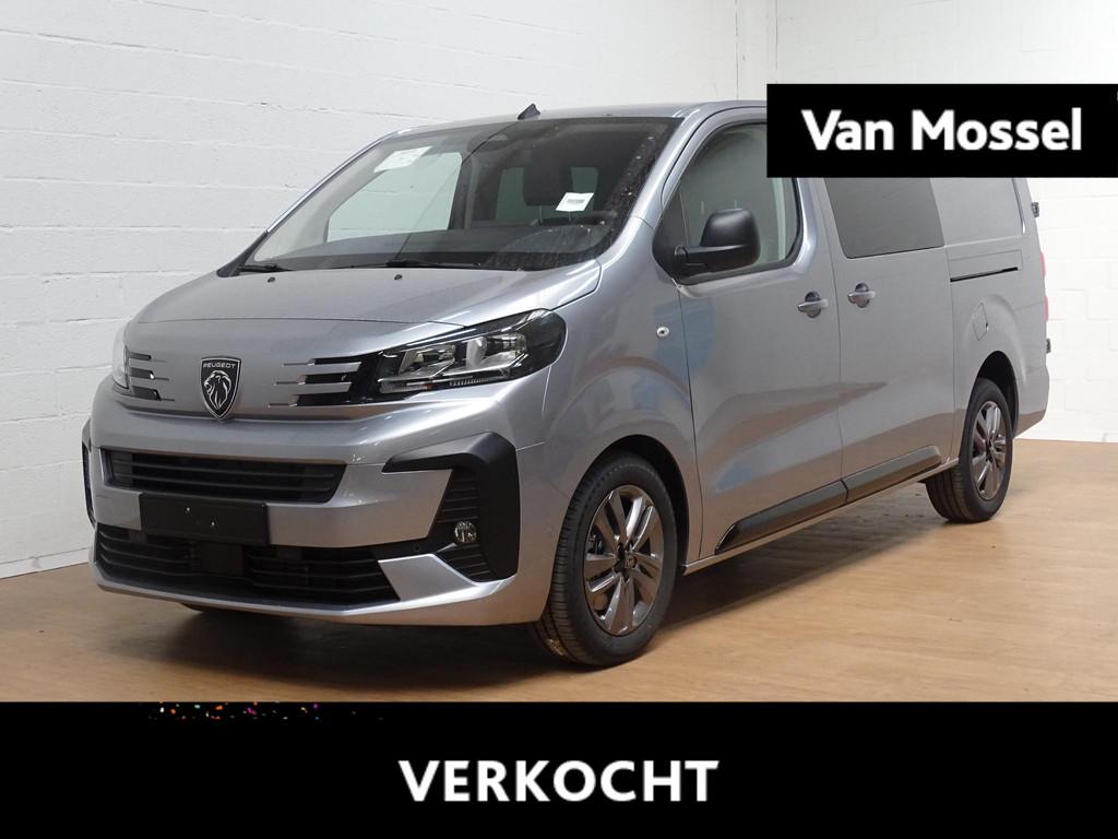 Peugeot Expert Long DC L3 2.2 BlueHDi 180 EAT8, Auto's, 4 deurs, Stof, Zwart, 4 cilinders