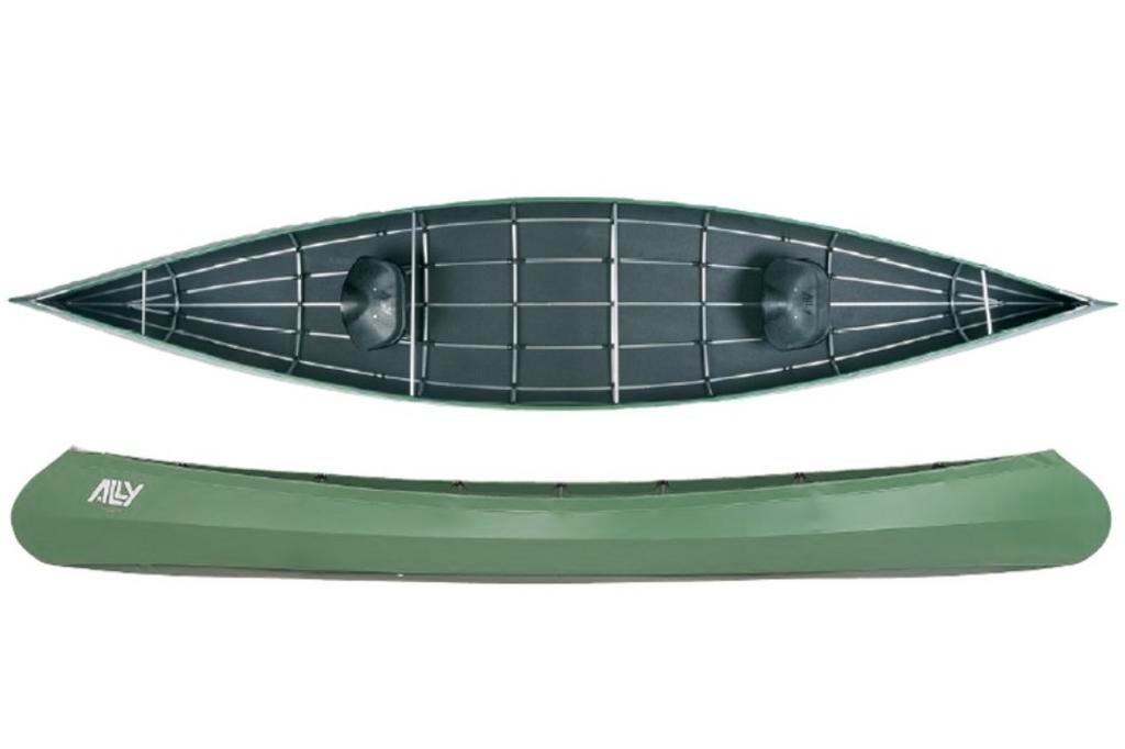 Canot pliable Ally 16 portes, vert, Sports nautiques & Bateaux, Enlèvement