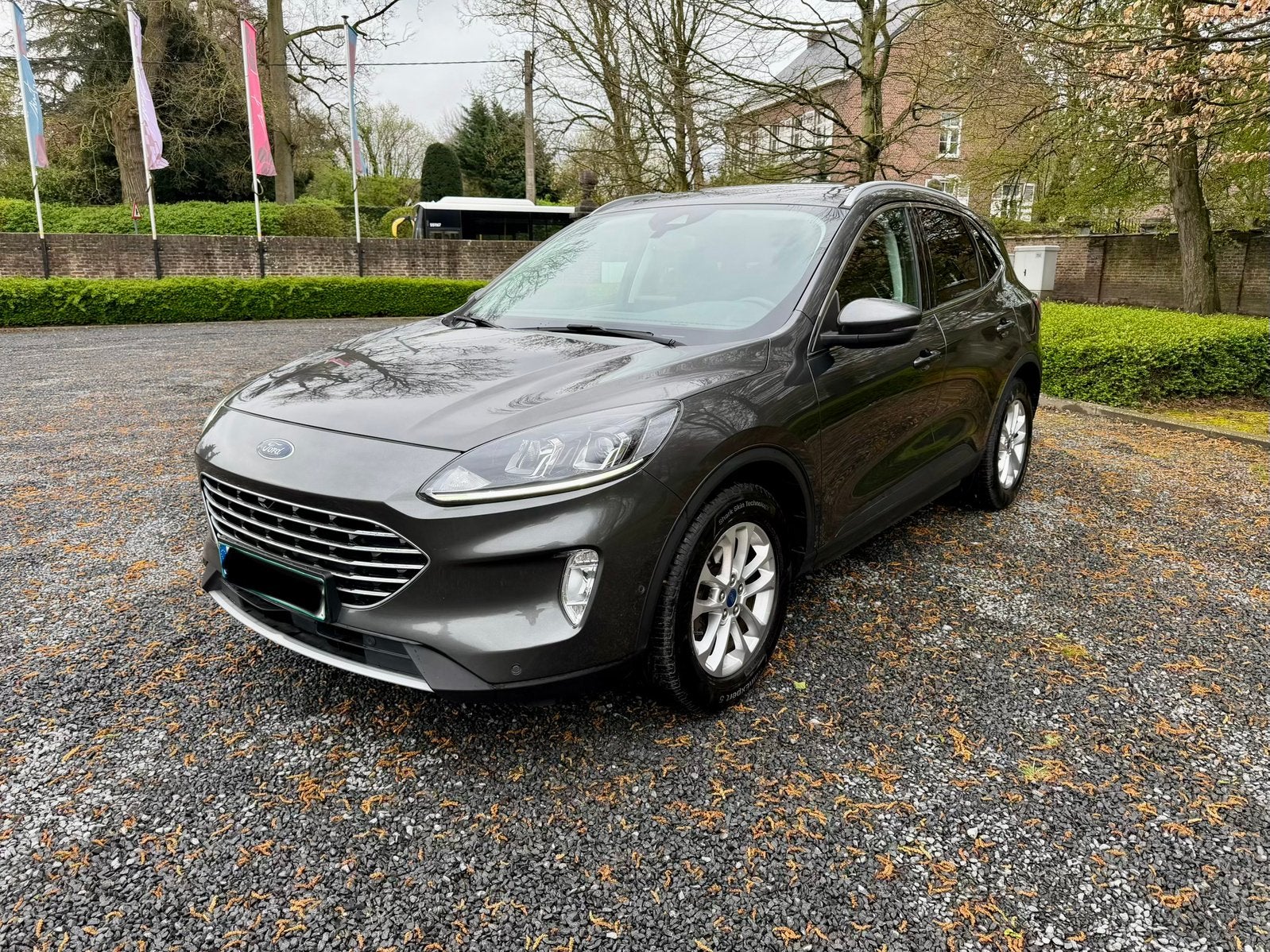 Ford Kuga 1.5tdci 120pk TITANIUM LED Camera Euro6d-Temp, Auto's, Ford, Voorwielaandrijving, Dealer onderhouden, Stof, 4 cilinders