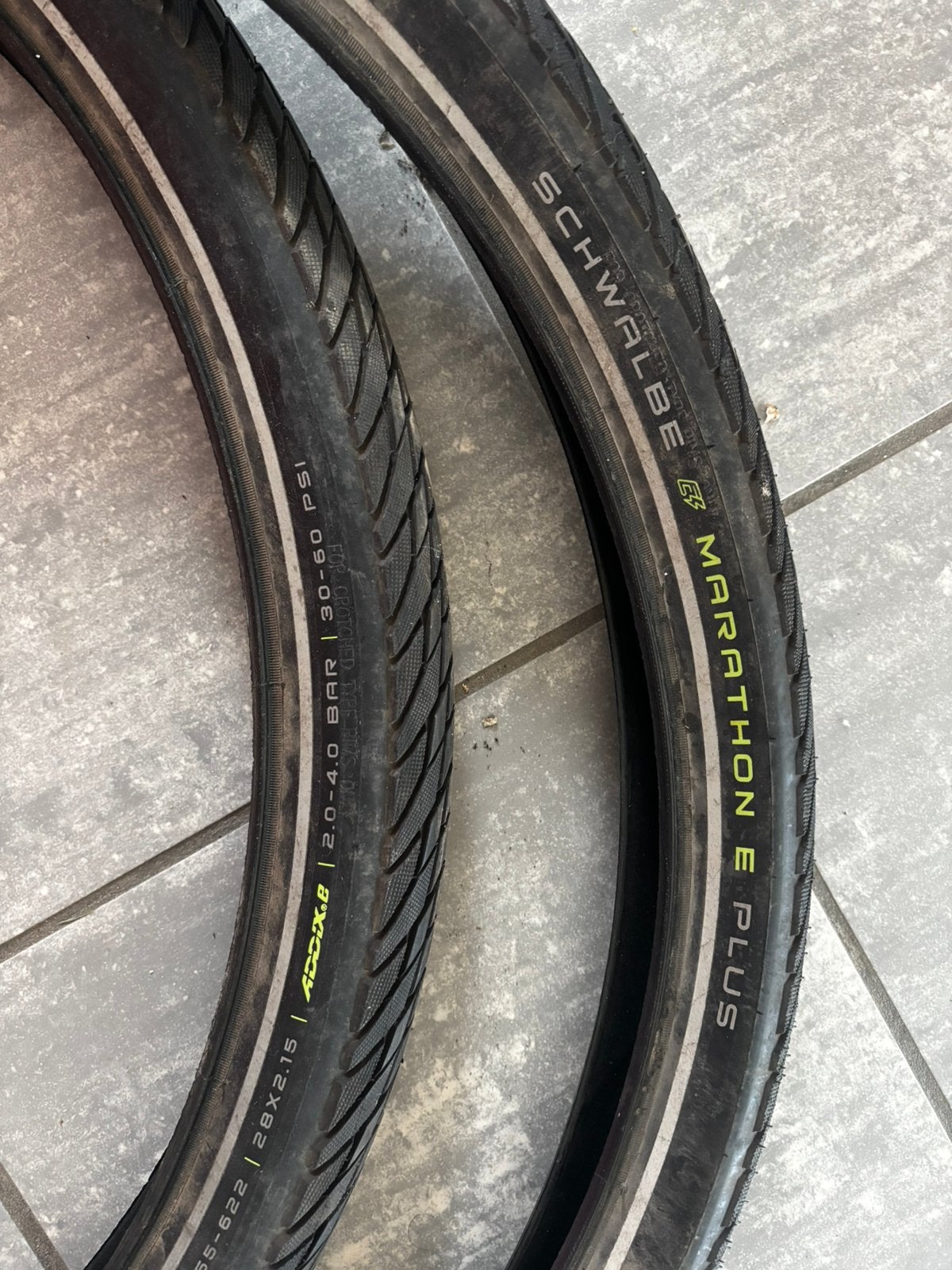 Schwable Marathon E-plus 55 mm, Ophalen, Zo goed als nieuw