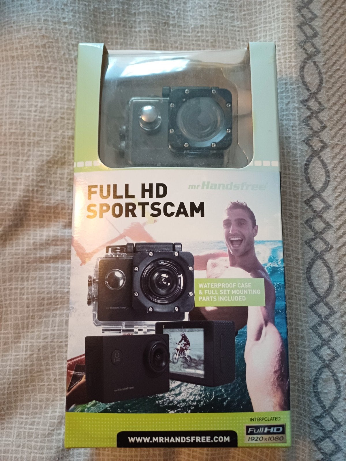 Camescope Full HD Sportscam, TV, Hi-fi & Vidéo, Enlèvement ou Envoi, Neuf