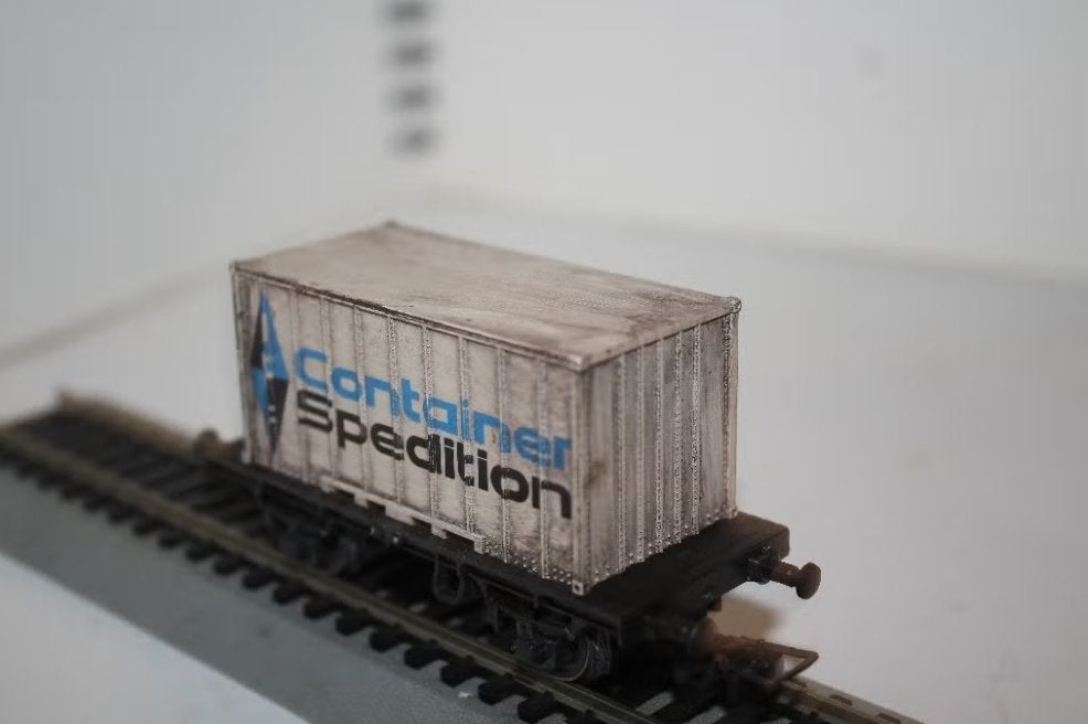 lima ho contenair wagen, Gebruikt, Gelijkstroom, Verzenden, Wagon