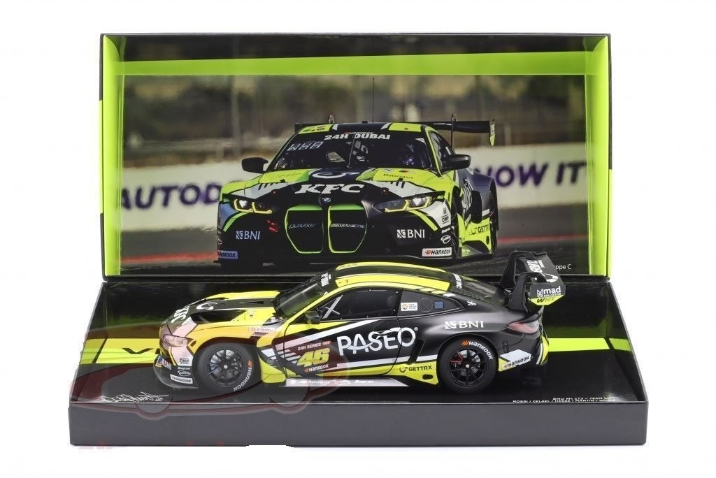BMW M4 GT3 24h Dubai 2023 team WRT 1:18 Minichamps, Enlèvement ou Envoi, Neuf, Moteur, MiniChamps