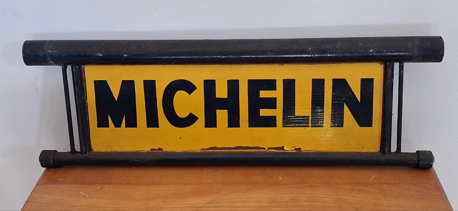 Vintage reclamebord Michelin, Verzamelen, Ophalen of Verzenden