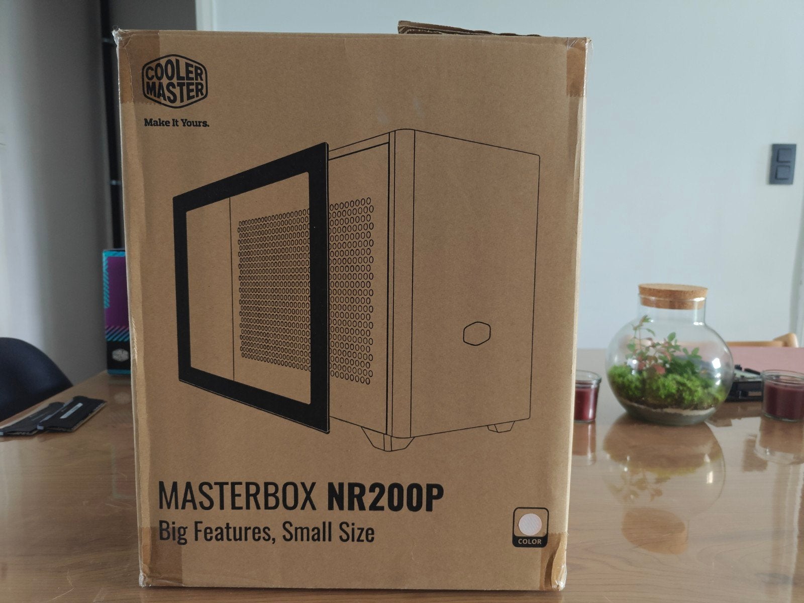 Cooler Master NR200P., Enlèvement