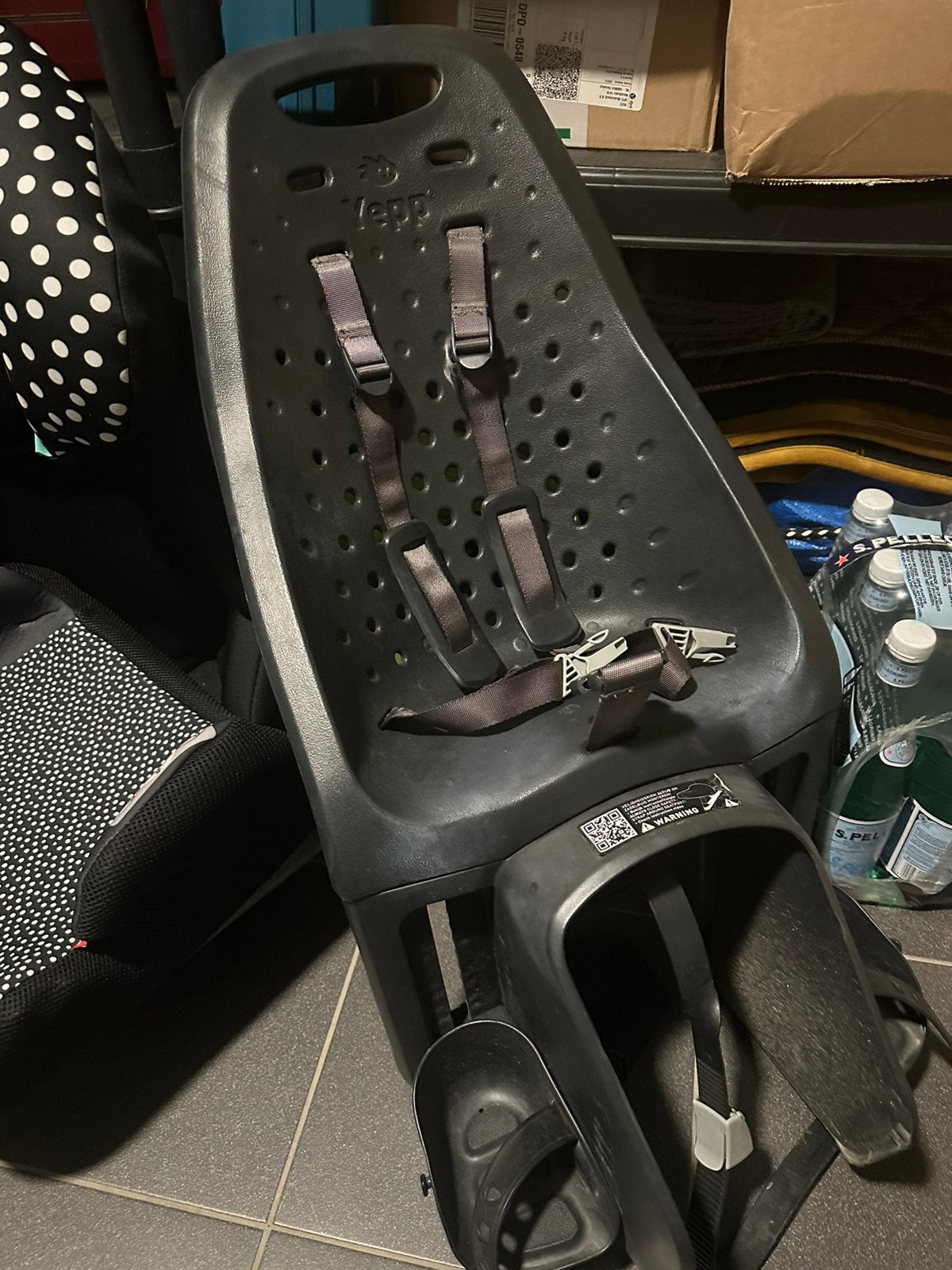 Thule yepp maxi easyfit, Fietsen en Brommers, 0 t/m 10 kg, Achterzitje, Ophalen of Verzenden, Gebruikt
