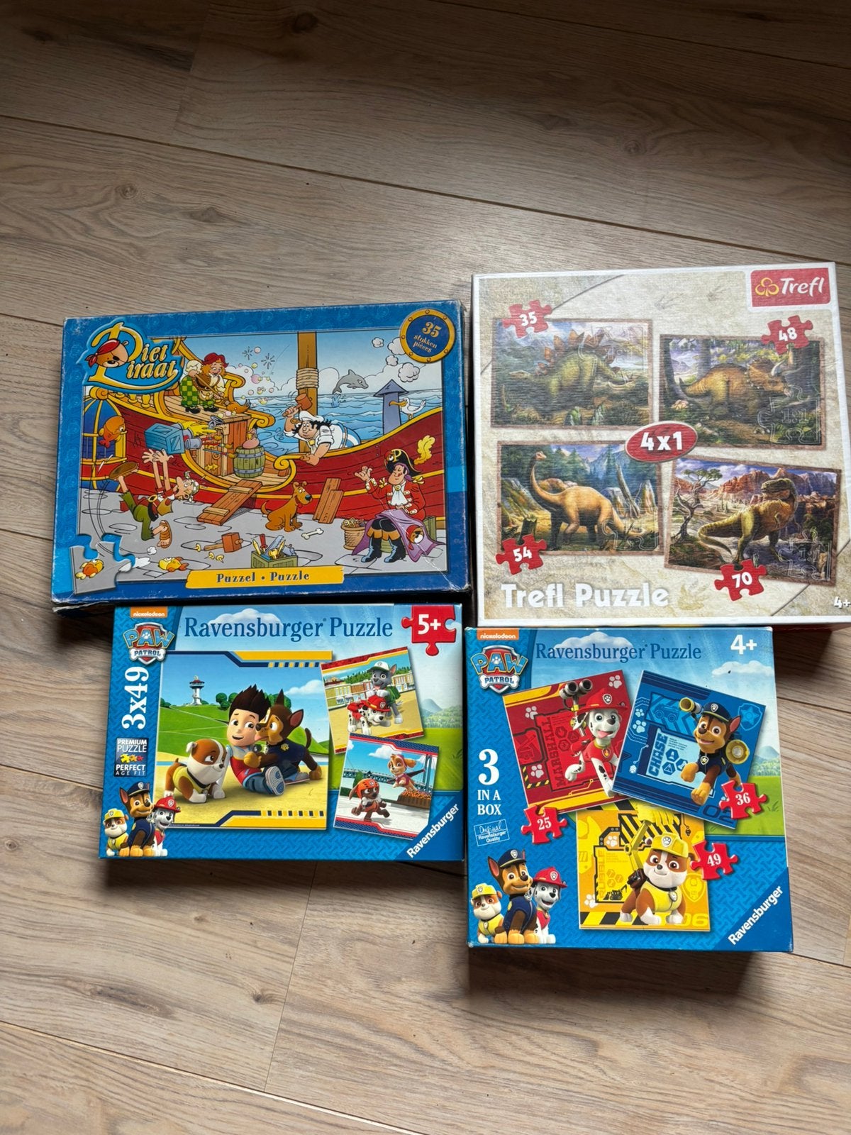 4puzzrls vanaf 4 jaar, Enfants & Bébés, Jouets | Puzzles pour enfants, Enlèvement, Utilisé, 4 à 6 ans