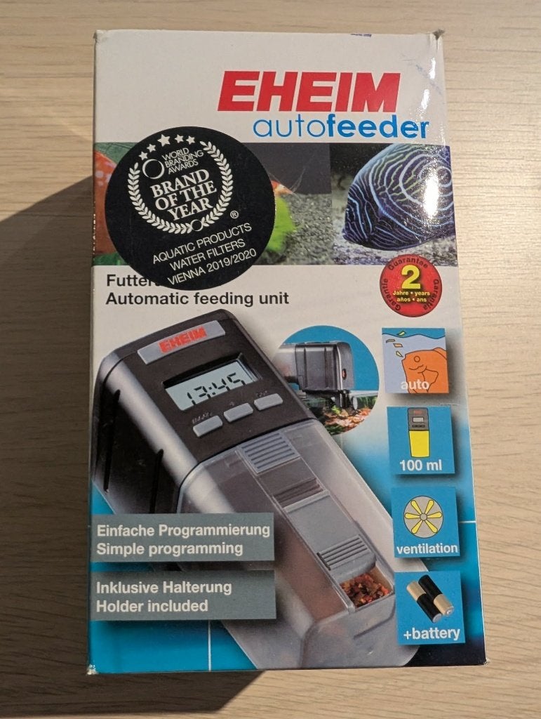 Ehein distributeur de nourriture automatique aquarium, Enlèvement ou Envoi, Comme neuf, Autres types, Eheim