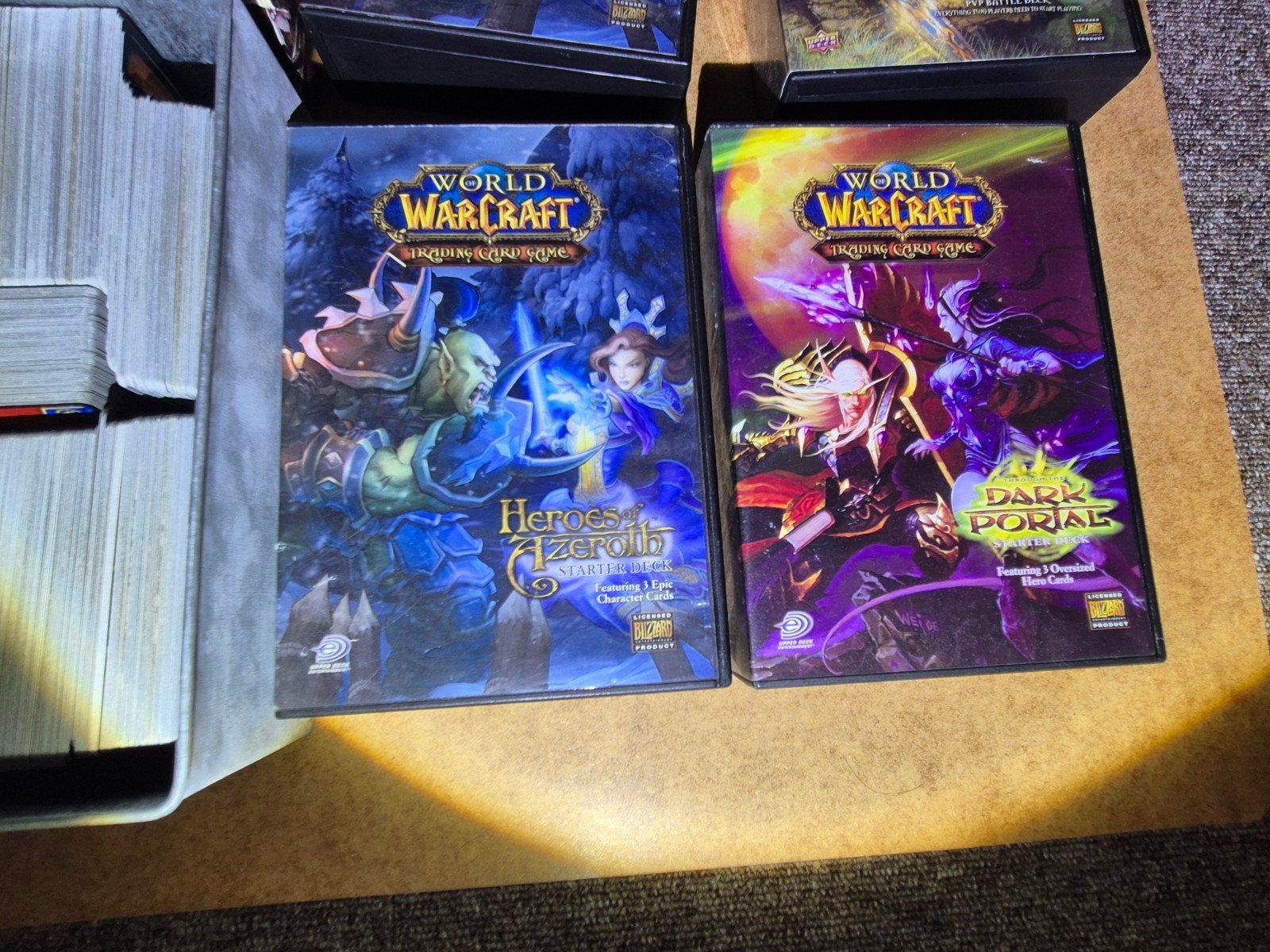Massive World of Warcraft TCG Collection – Loot Cards, Epics, Ophalen, Gebruikt, Meerdere kaarten, Foil