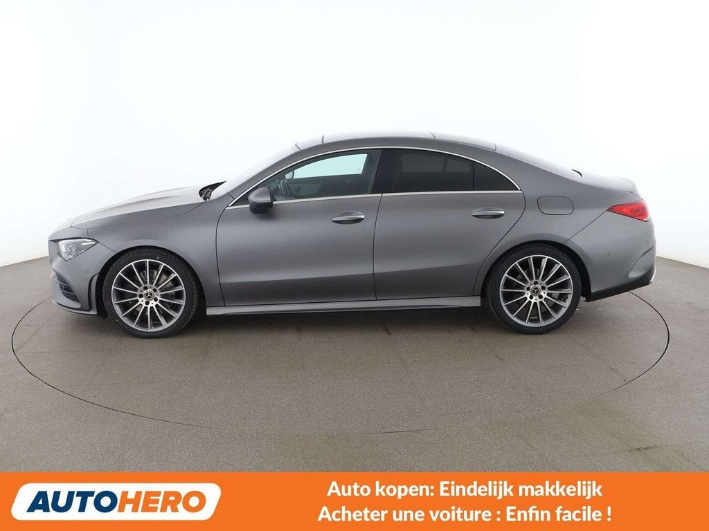 Mercedes-Benz CLA-Klasse 200 CLA 200 d AMG Line (bj 2020), Auto's, Mercedes-Benz, Gebruikt, 1545 kg, 150 pk, Zilver of Grijs
