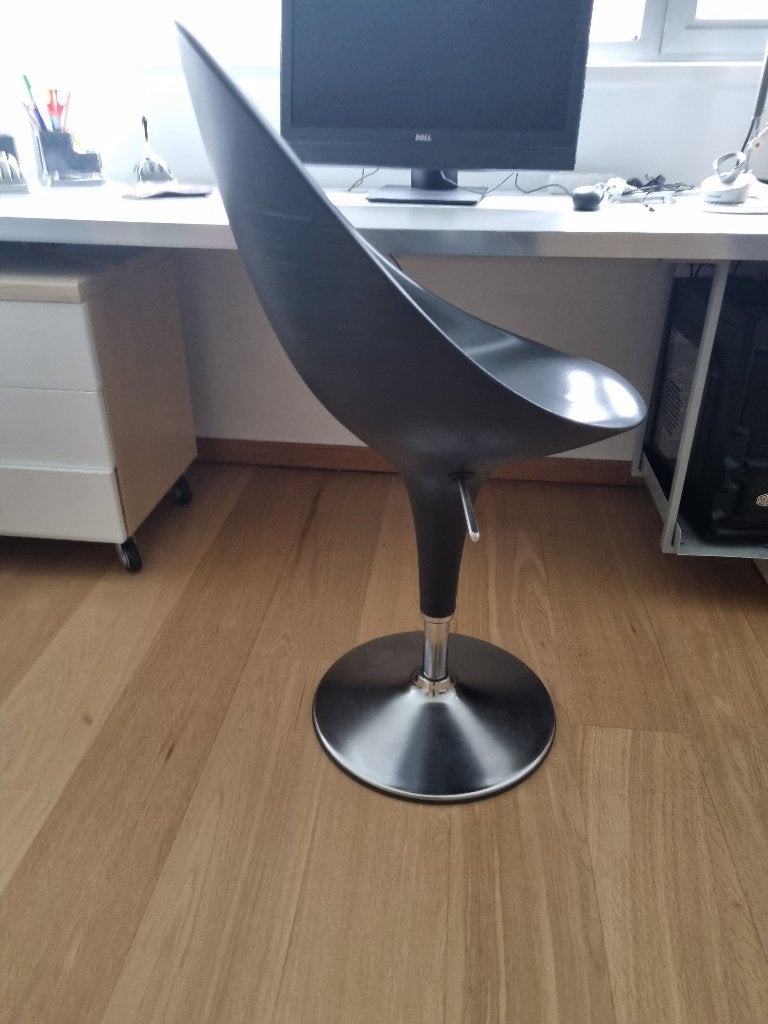 Magis Bombo Stoel/Barkruk - Stefano Giovannoni Design, Ophalen of Verzenden, Zo goed als nieuw, Grijs, Bureaustoel