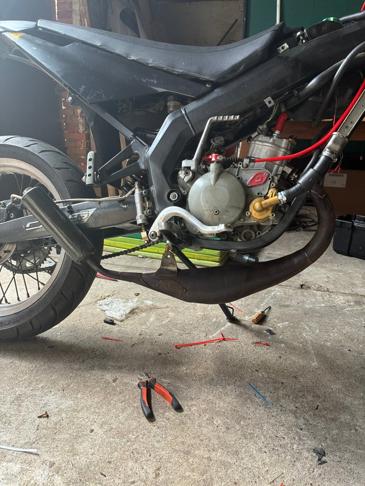 Scar Corse 70/80 Derbi, Enlèvement ou Envoi, Utilisé, Pot d'échappement