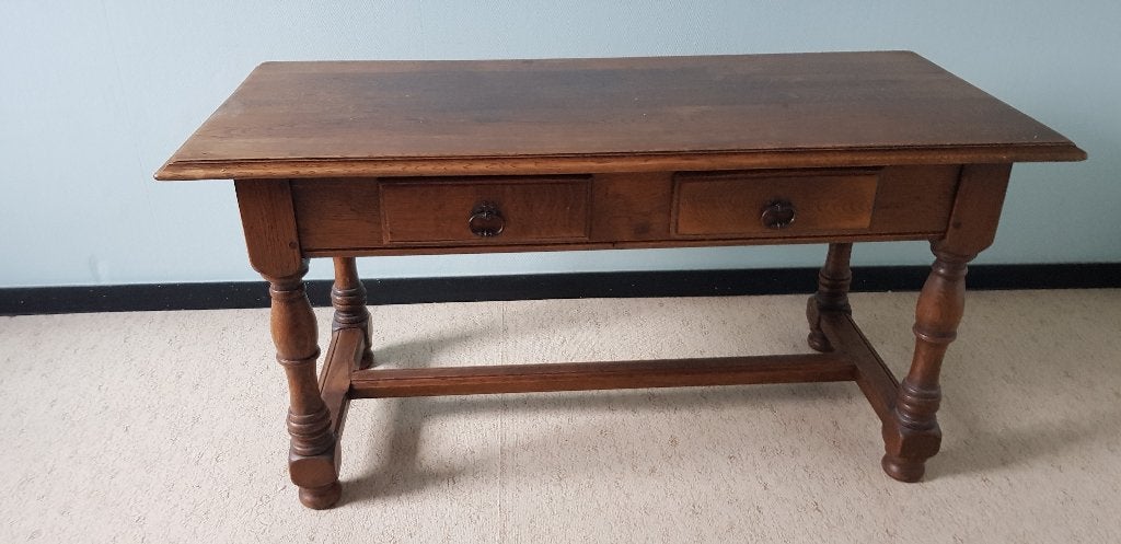 Salontafel, Eiken hout licht bruin, 50 à 100 cm, Enlèvement, Utilisé