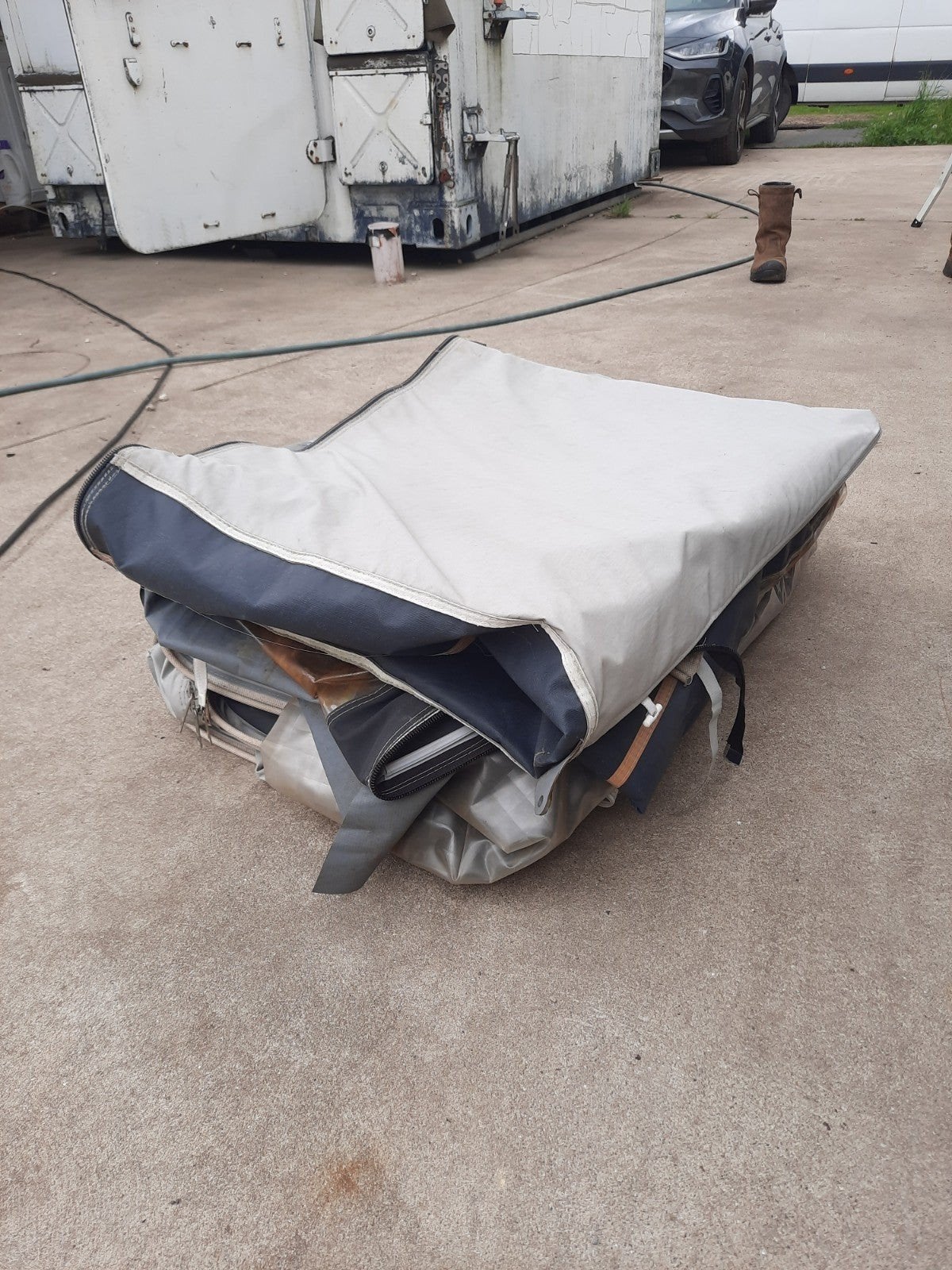 Caravan voortent luifel tent camping stacaravan tuinhuis 5m, Ophalen