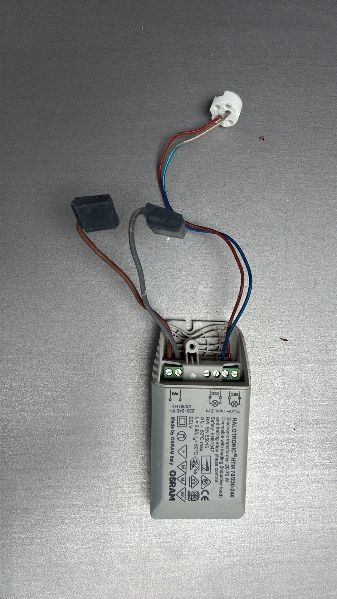 Osram Halotronic HTM 70/230-240, Doe-het-zelf en Bouw, Elektriciteit en Kabels, Zo goed als nieuw, Ophalen of Verzenden