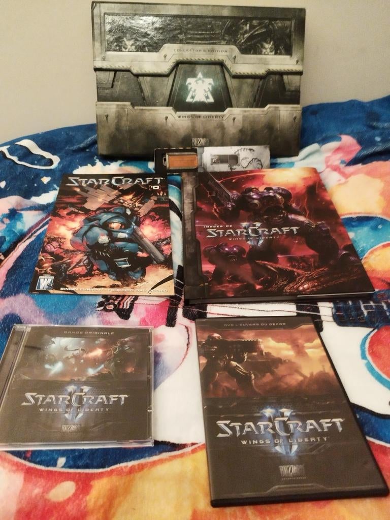 StarCraft II: Wings of Liberty Collector, Games en Spelcomputers, Games | Pc, Ophalen, Strategie en Constructie, Vanaf 12 jaar