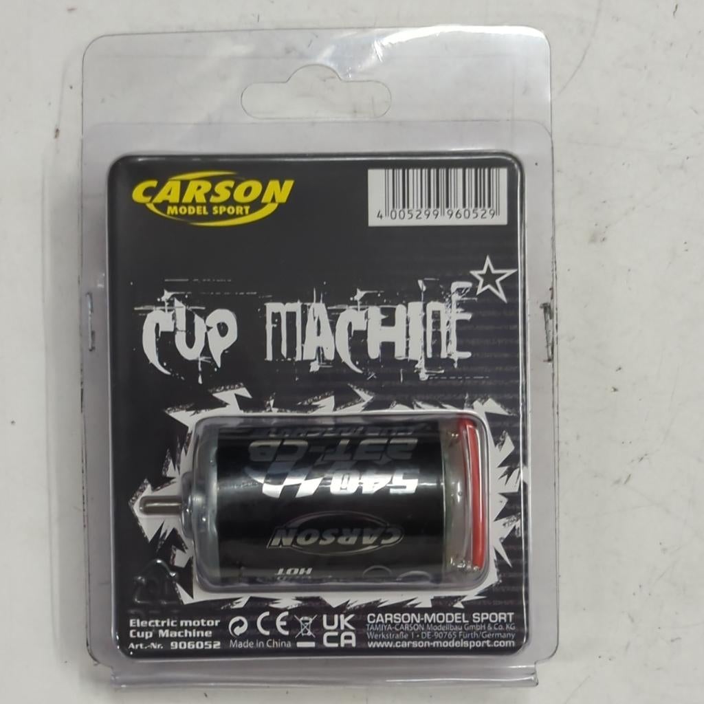 Carson Cup Machine motor NIEUW (Tamiya TT-01 TT-02 M-05 M-03, Elektro, Nieuw, Ophalen of Verzenden, Schaal 1:10