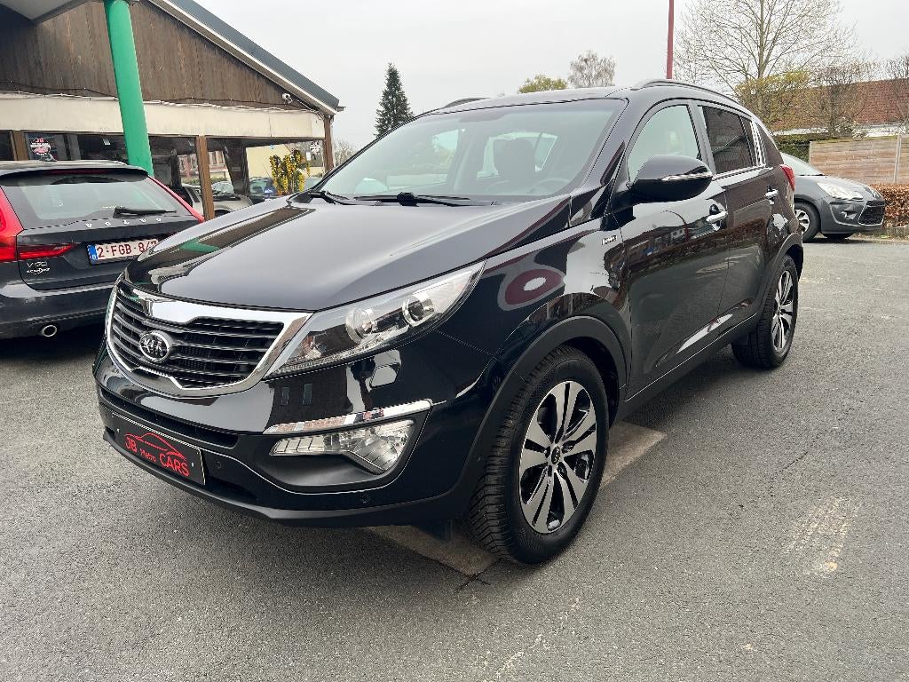 Kia sportage 2.0 crdi/4x4/automaat, 1995 cc, Zwart, Zwart, Leder