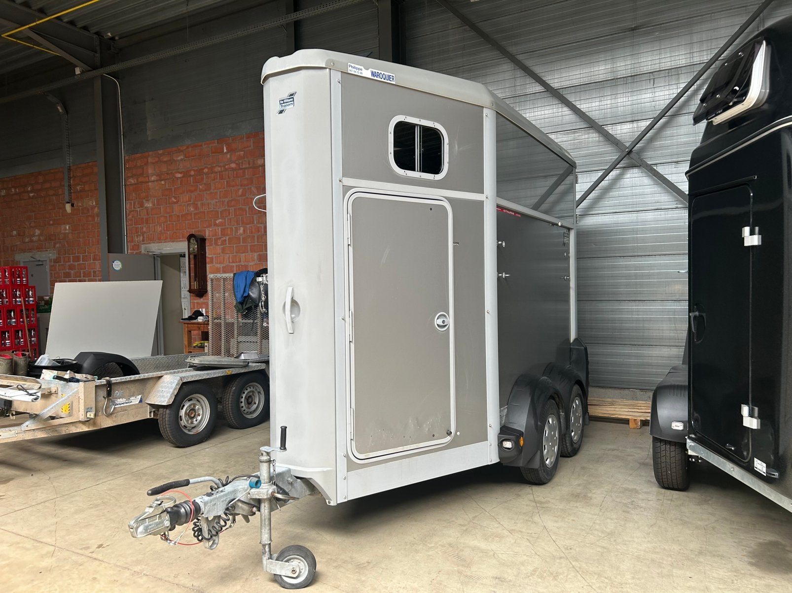 Ifor Williams HB 403, Ophalen, Zo goed als nieuw, Aluminium, 1½-paards trailer