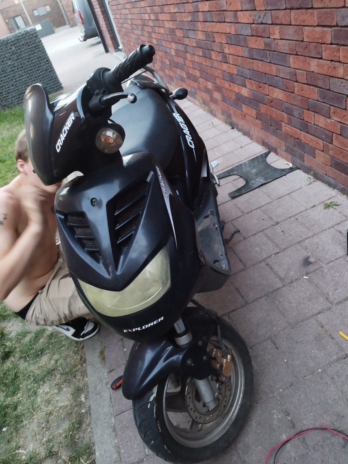 Cracker brommer, Fietsen en Brommers, Ophalen