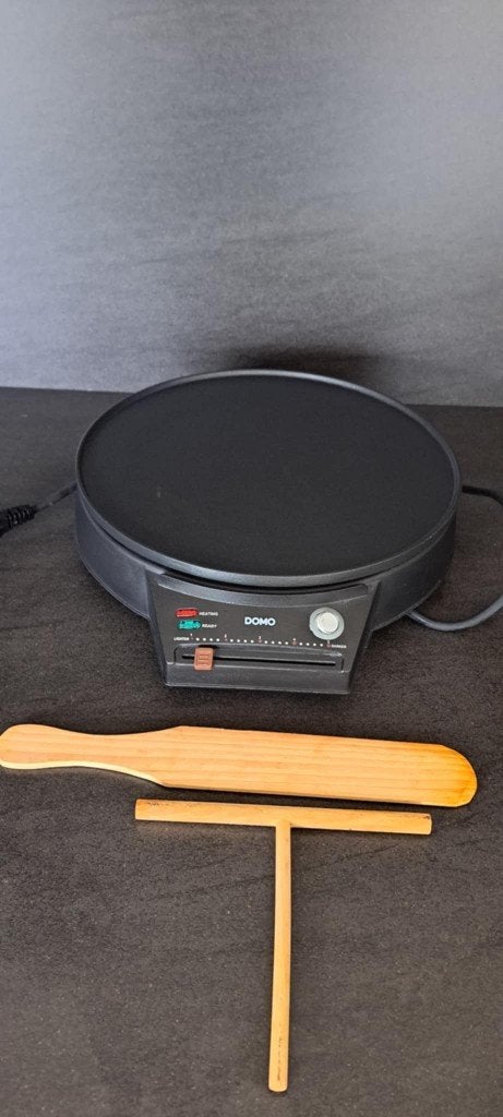 DOMO Pannenkoekenmaker DO9042P, Ophalen, Zo goed als nieuw