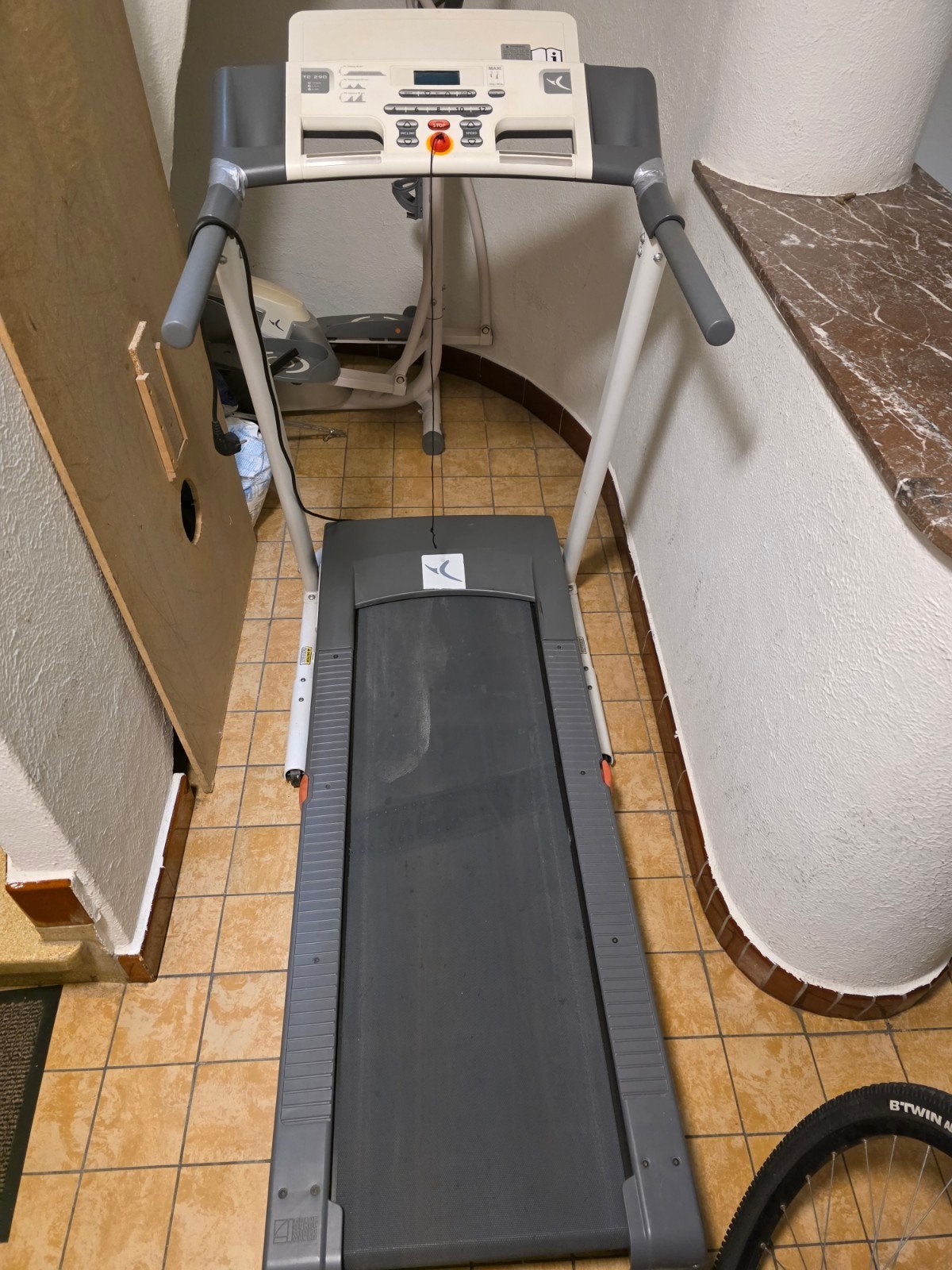 tapis de course, Enlèvement