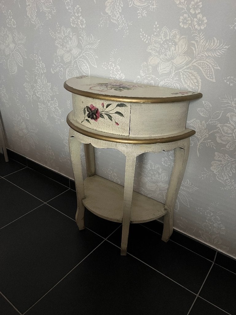 Vintage sidetable, Huis en Inrichting, Tafels | Sidetables, Ophalen, Zo goed als nieuw, Overige houtsoorten