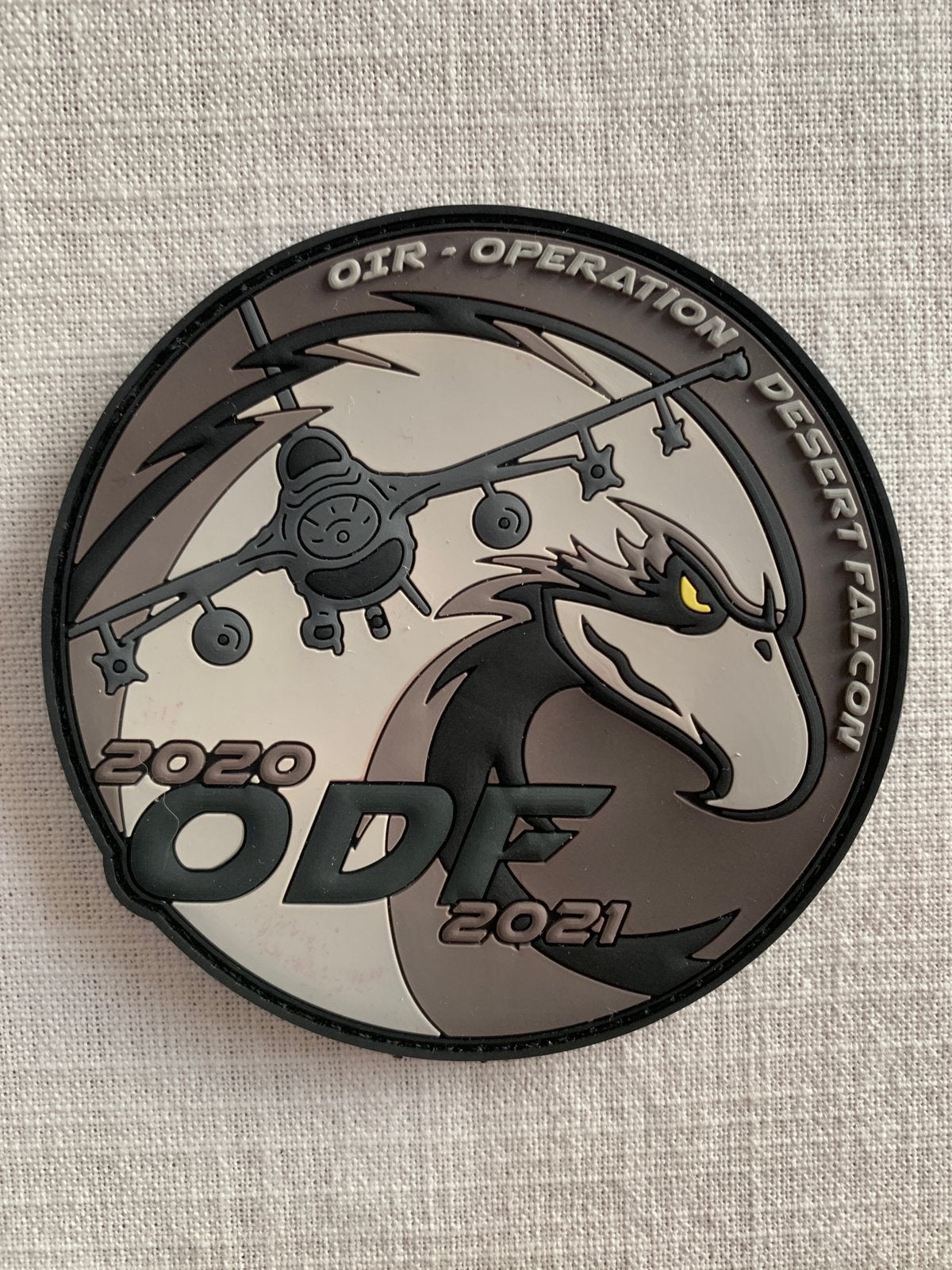 Patch Belgian Air Force Sqn ODF, Collections, Envoi