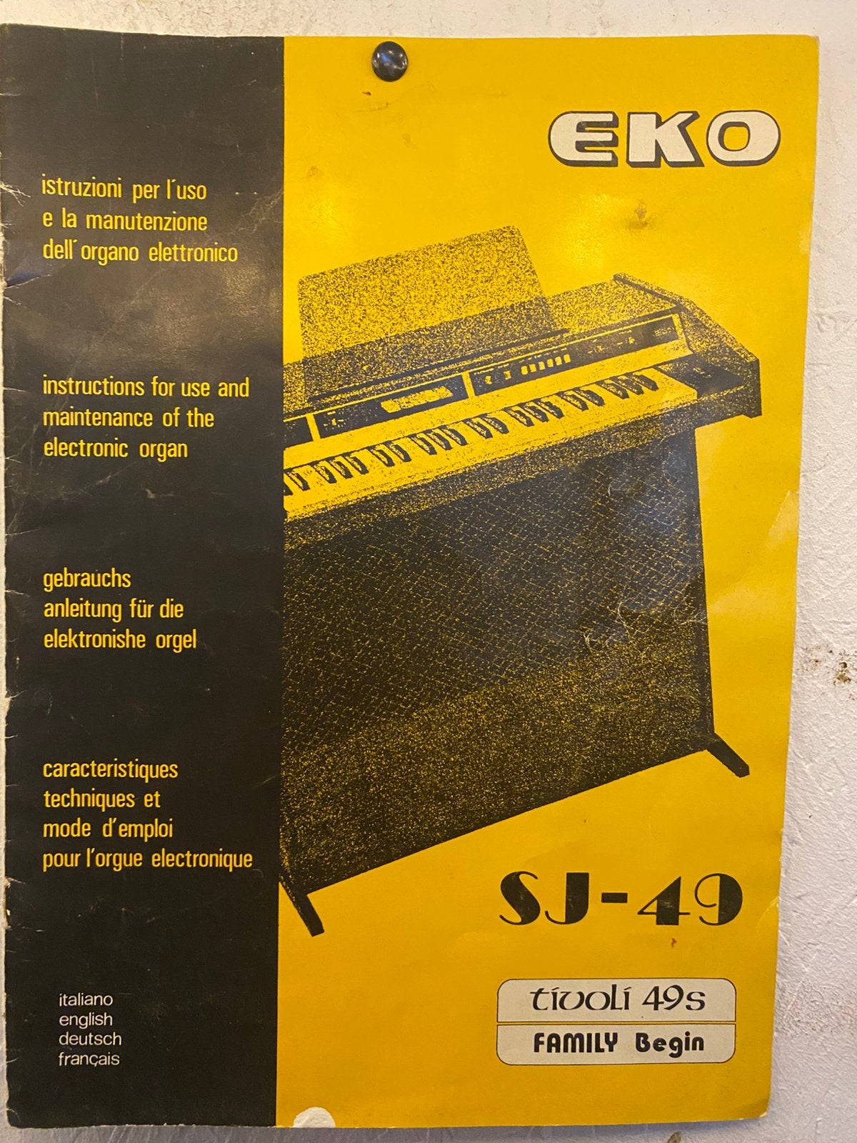 Orgel avora eko sj49, Muziek en Instrumenten, Orgels, Ophalen, Zo goed als nieuw, Orgel