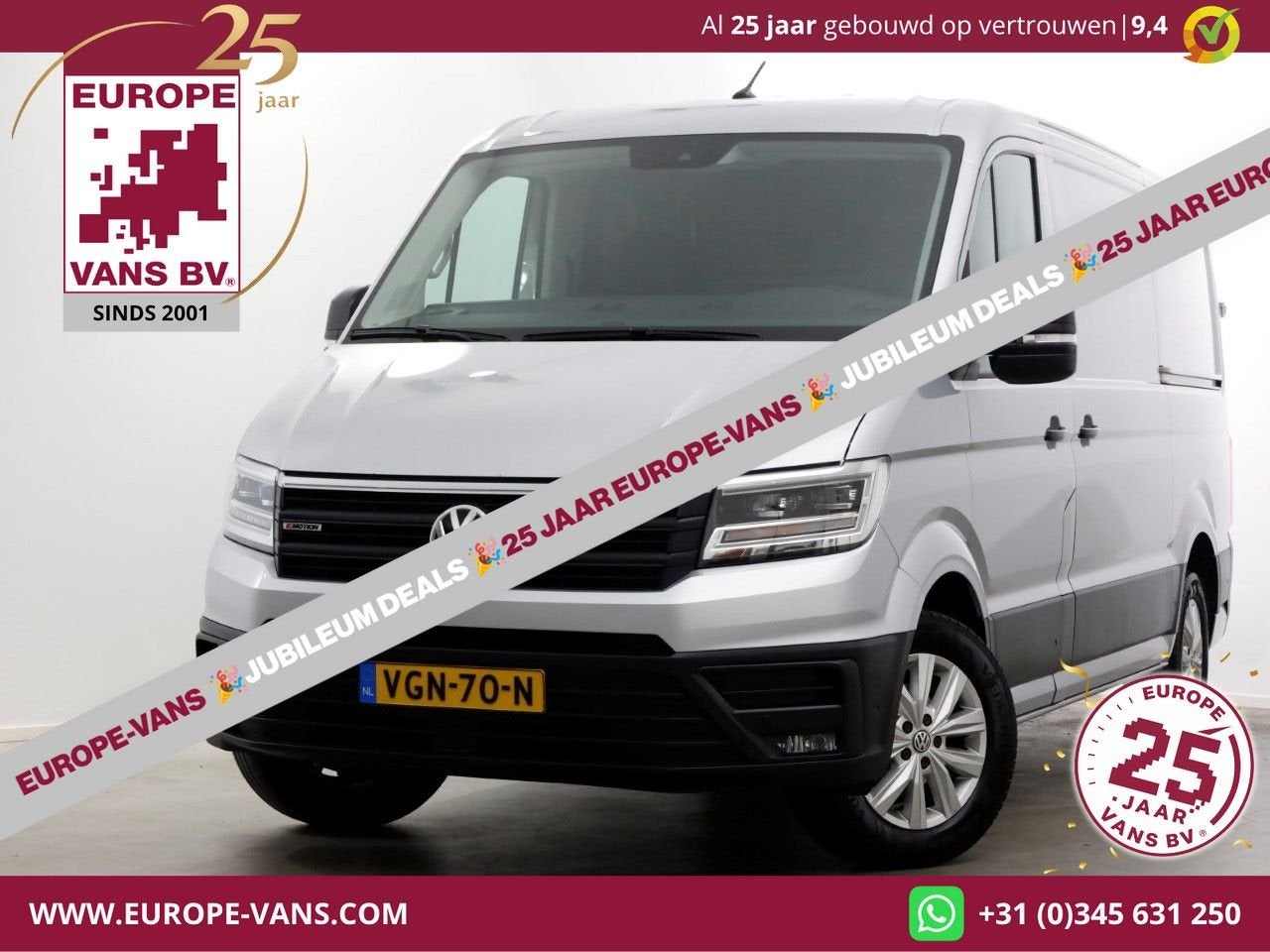 Volkswagen Crafter 35 2.0 TDI 177pk L3H2 (L2H1) DSG-Automaat, Automaat, Bedrijf, Diesel, Te koop