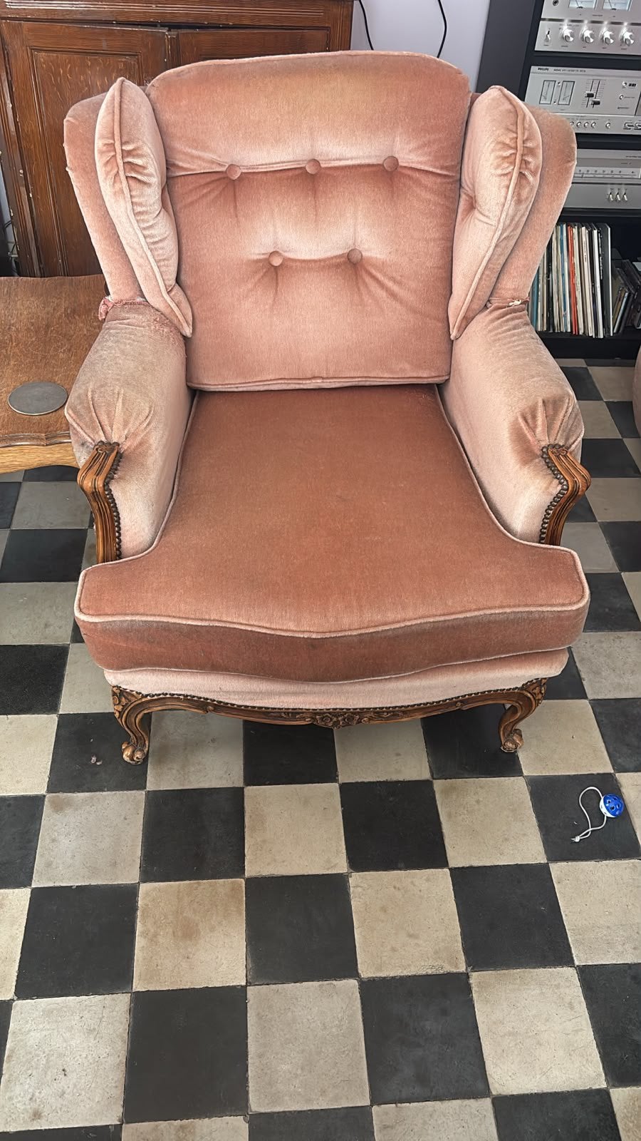 Salon klassiek louis xv queen anne, Ophalen, Gebruikt