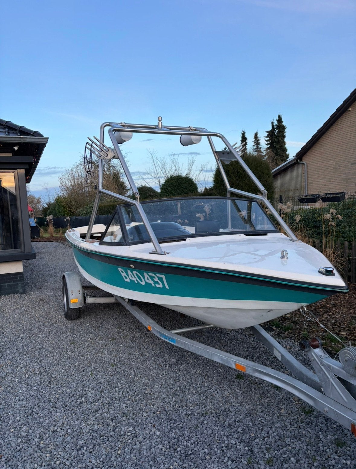 Ski Nautique 1992 +  LPG, Watersport en Boten, Ophalen, Gebruikt, Overige brandstoffen, Polyester