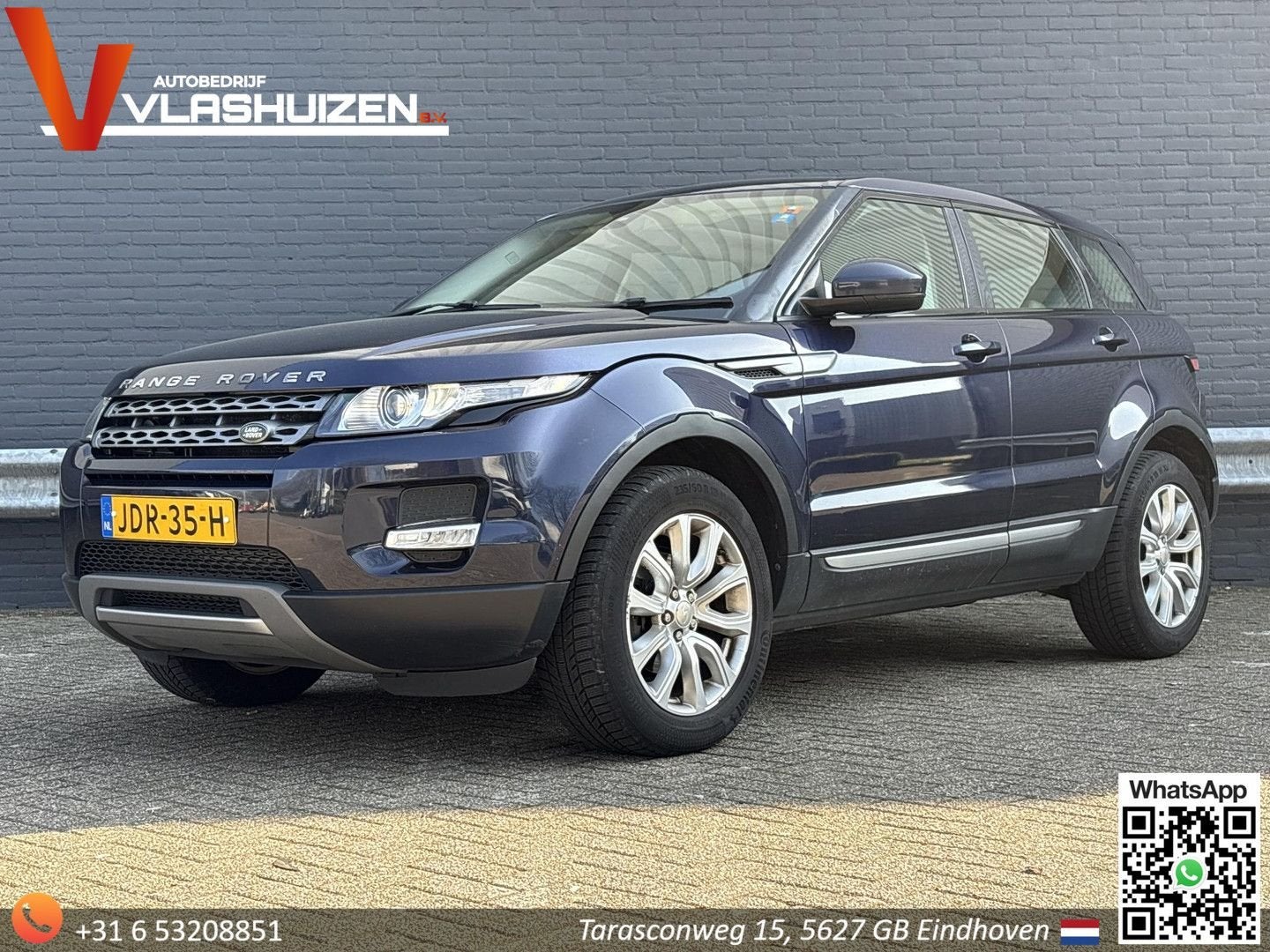 Land Rover Range Rover Evoque 2.2 TD4 4WD Prestige Business, Auto's, Land Rover, Automaat, Blauw, Diesel, SUV of Terreinwagen