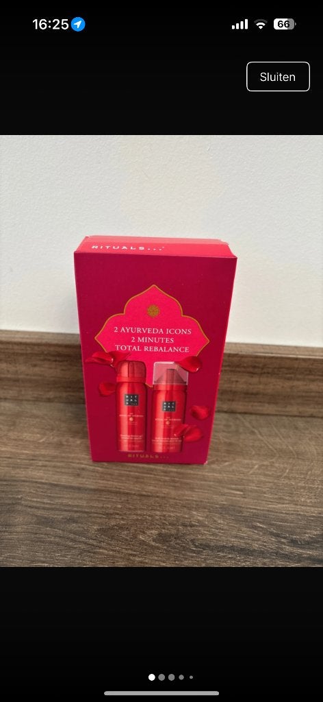 Ayurveda pakket rituals, Ophalen, Nieuw, Bad & Douche