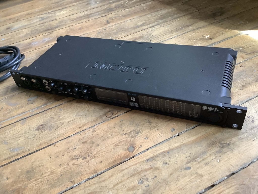 MOTU 828x Audio Interface (USB/Thunderbolt) in prima staat, Audio, Tv en Foto, Professionele apparaten, Ophalen of Verzenden, Gebruikt