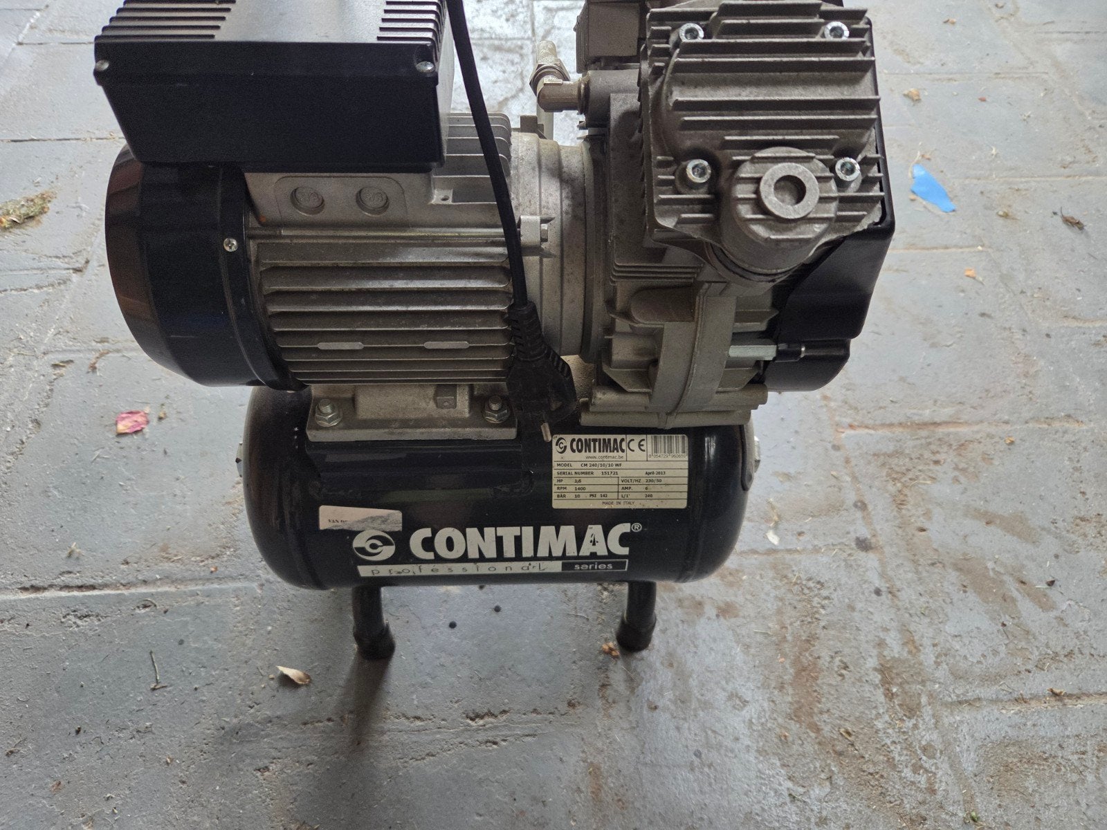 Compresser contimac, Doe-het-zelf en Bouw, Ophalen of Verzenden