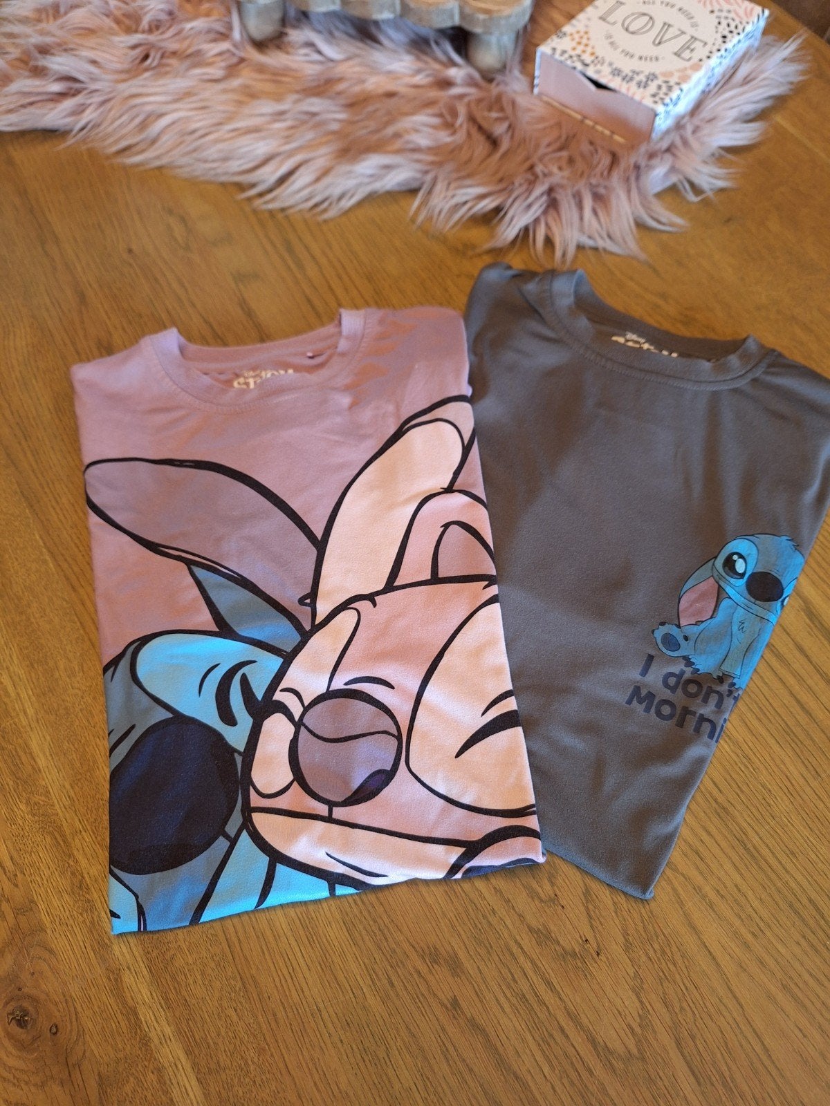 Lilo & Stitch set van 2 nachthemden, Nacht- of Onderkleding, Meisje, Ophalen of Verzenden, Zo goed als nieuw