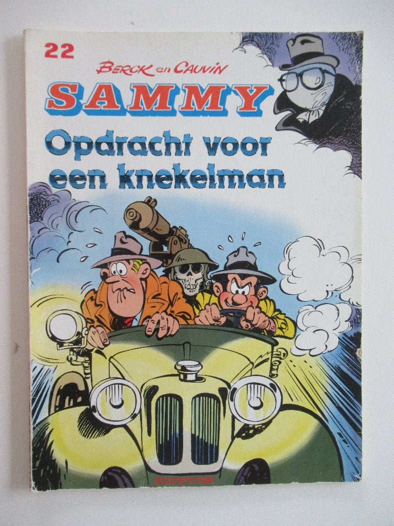 sammy...nr.22...opdracht voor een knekelman............1st, Boeken, Stripverhalen, Ophalen of Verzenden, Gelezen