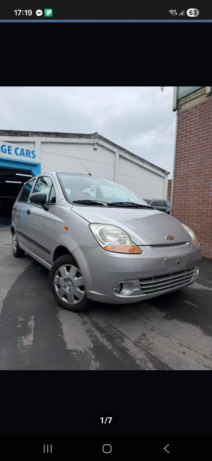 chevrolet matiz, Achat, Boîte manuelle, 5 portes, Particulier