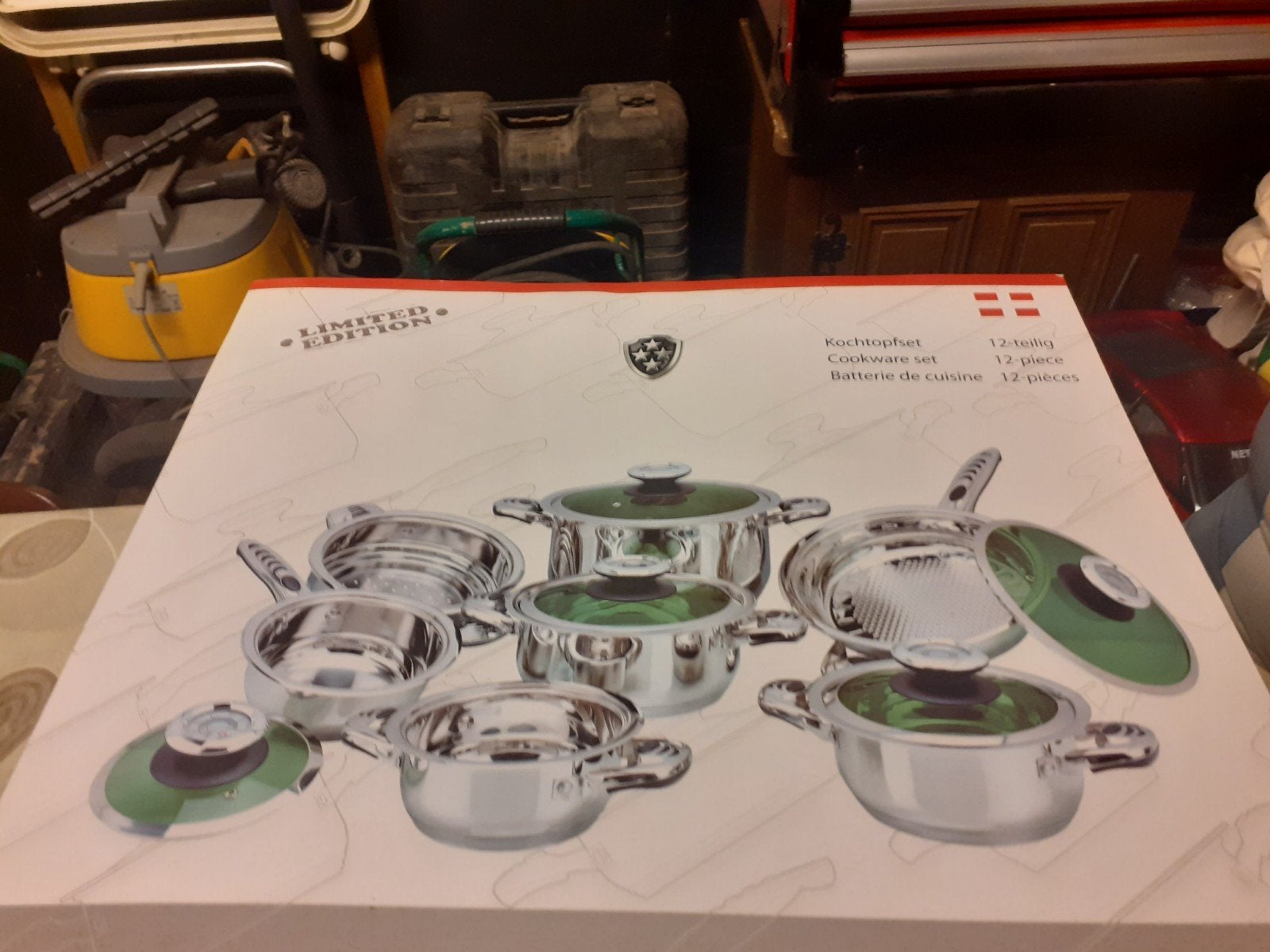 Set kookpotten nieuw nooit gebruikt, Ophalen