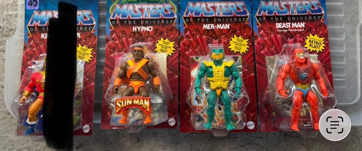Masters of the universe origins figuren, Kinderen en Baby's, Speelgoed | Actiefiguren, Ophalen of Verzenden, Nieuw