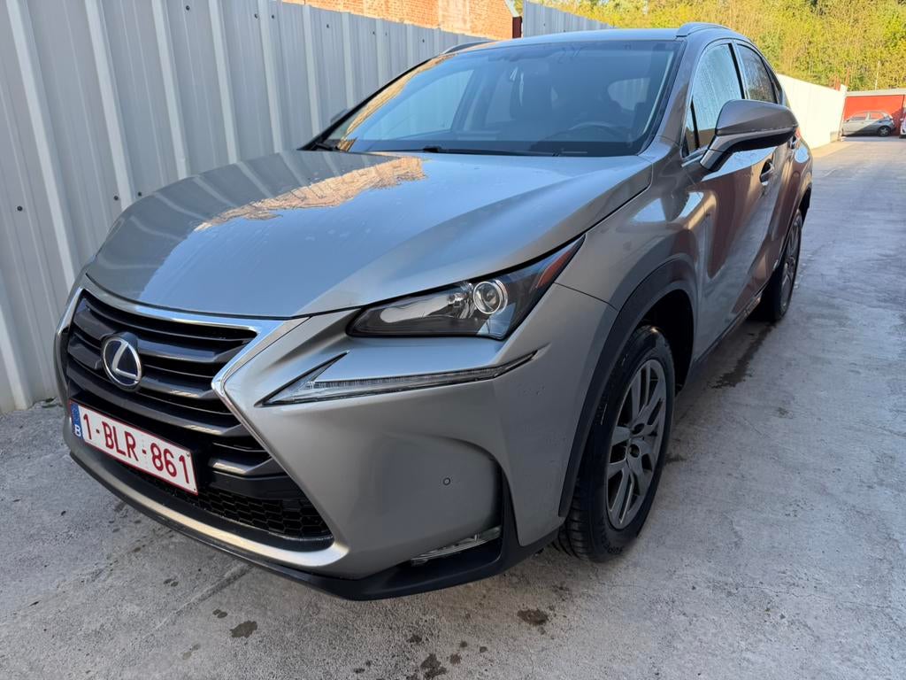 Lexus nx300 hybride essence clim cuir gps, Auto's, Automaat, Zwart, Leder, 5 deurs