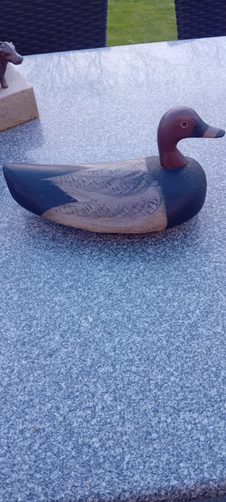 Oude houten lokeend, Antiek en Kunst, Ophalen of Verzenden
