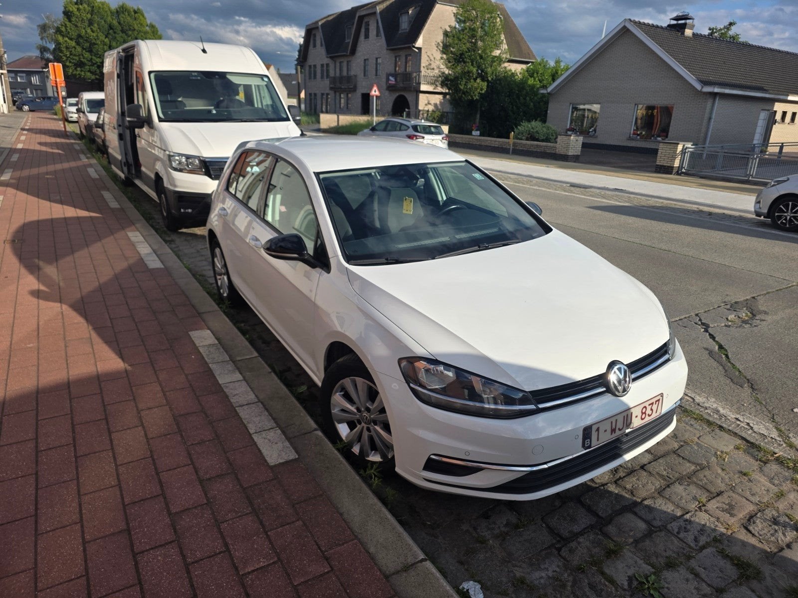 Golf 7.5 TDI, Auto's, Voorwielaandrijving, Stof, Euro 6, Wit