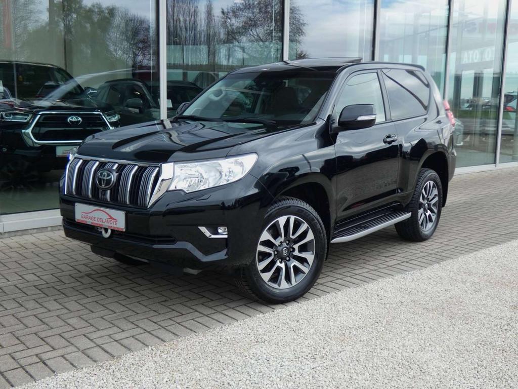 Toyota Land Cruiser Automaat *47893+btw* STYLE +WINCH +LEDER, Auto's, Gebruikt, Euro 6, 4 cilinders, Zwart