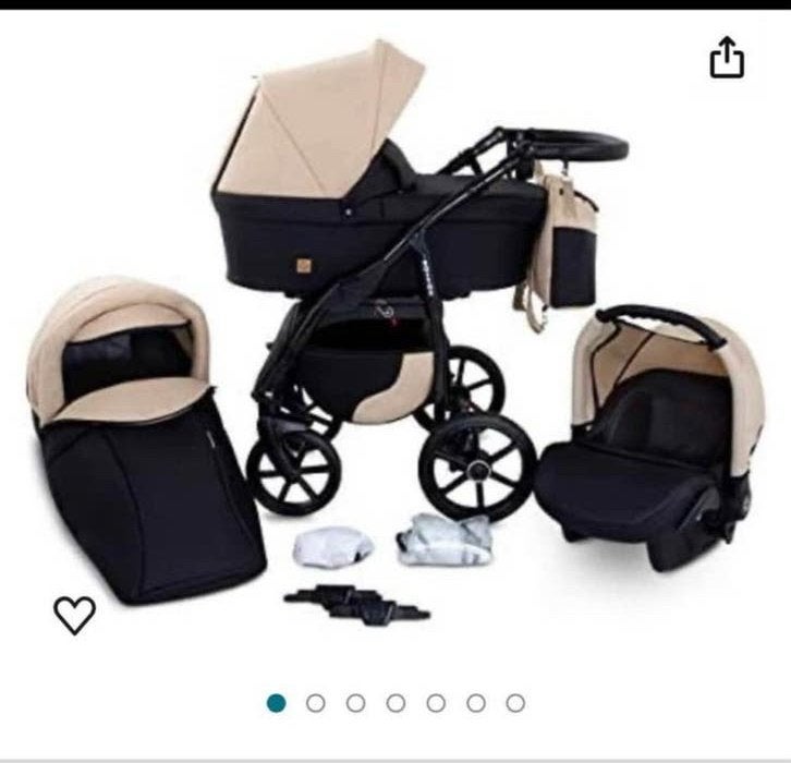 Poussette 3en1, Enlèvement, Comme neuf, Poussette