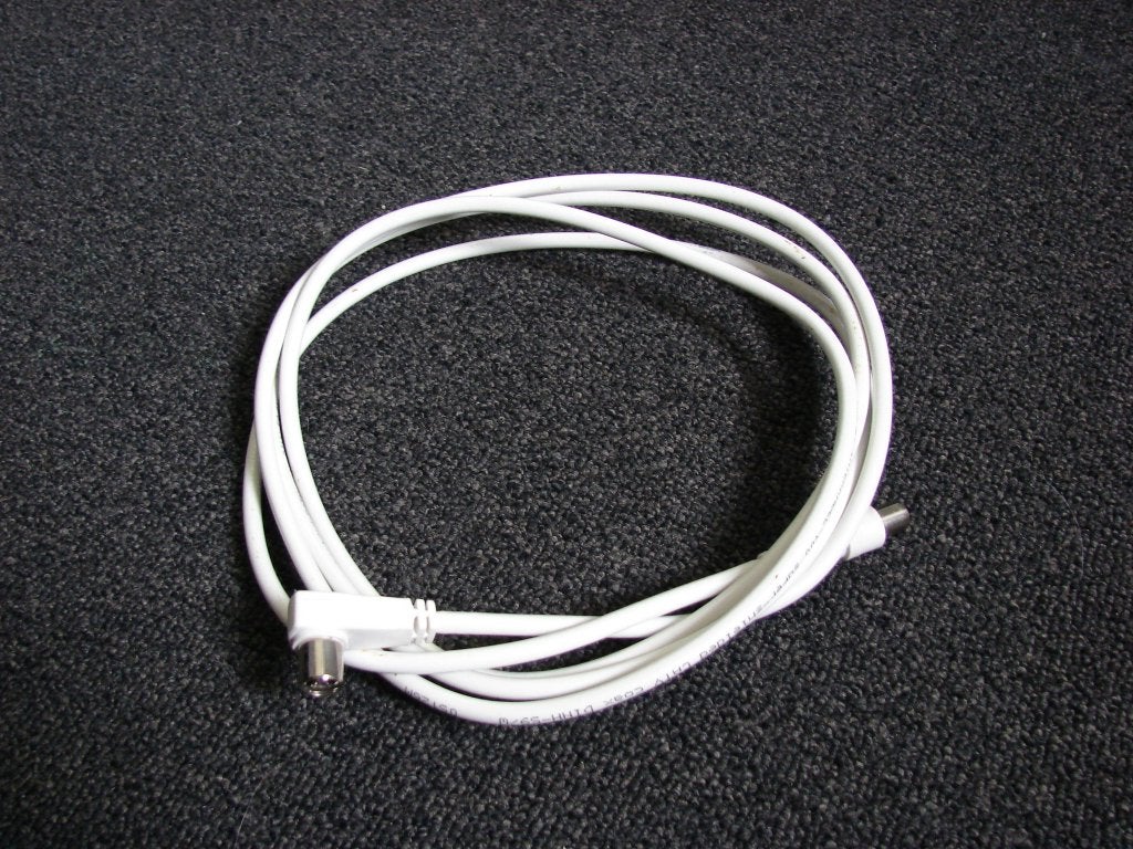Câble COAX 2,5 m, Enlèvement ou Envoi, Comme neuf, Moins de 2 mètres, Câble coaxial