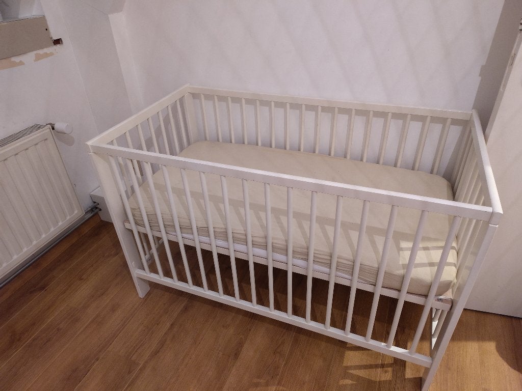Babybedje ikea, Kinderen en Baby's, Ophalen, Gebruikt, Ledikant