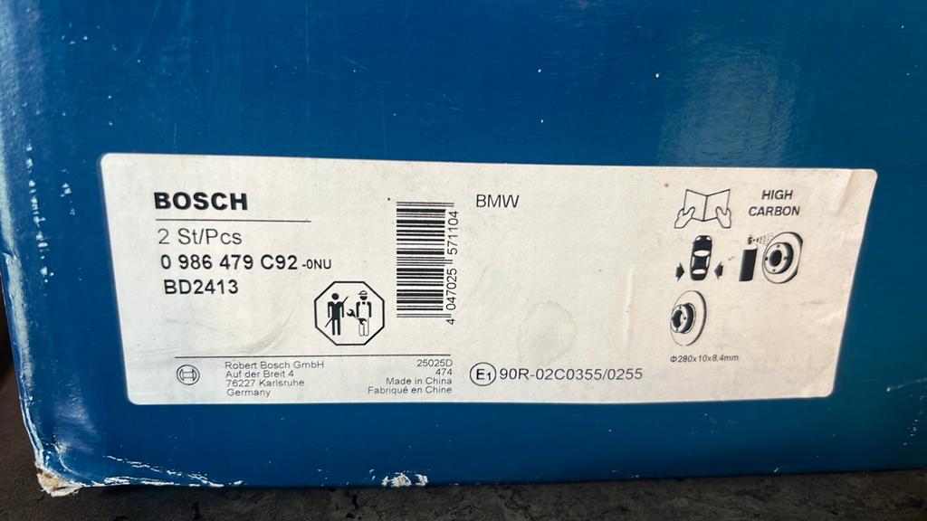 2 disques de freins BMW/MINI - BOSCH 0 986 476 C92, Enlèvement, Neuf, Mini