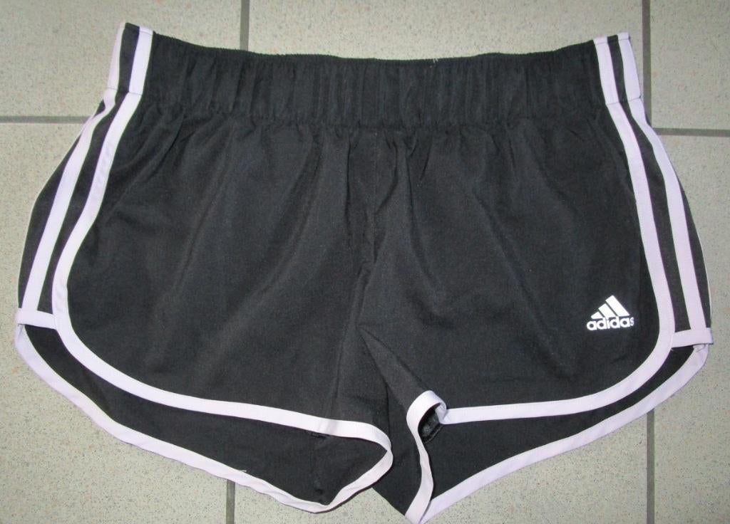 Short dames Adidas M3 Climalite maat M - hardloopshort, Kleding | Dames, Sportkleding, Maat 38/40 (M), Adidas, Zwart, Ophalen of Verzenden